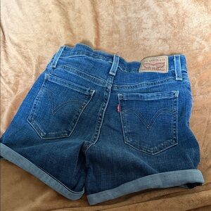 Levi's Classic Blue Jean Shorts